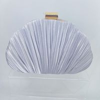 Pochette en strass tournesol, sac à main rigide ovale doré orné de perles de cristal avec fermoir Kiss Lock, pour soirées, mariages, banquets et fêtes, pour femmes