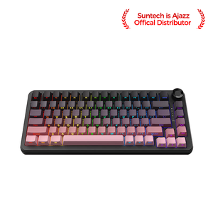 Clavier de jeu Ak820 Plus (flying Fish Switch) avec impression latérale dégradée, tri-mode (filaire/Bluetooth/2.4G) - Product Image 4