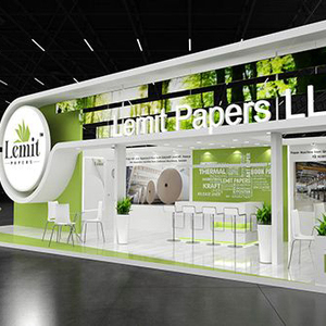 Stand de Exhibición Modular Personalizado de 10x20 pies con Iluminación LED, Fácil de Montar en 30 Minutos, para Ferias Comerciales y <span class=keywords><strong>Exposiciones</strong></span> - Product Image 2