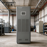 Unité d'humidification industrielle portable de haute qualité 138L/D avec réservoir d'eau automatique, contrôle intelligent et économie d'énergie pour atelier