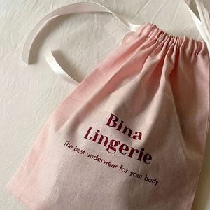 Low MOQ 100% Organic Cotton <b>Dust</b> Pouch Handmade Cotton Drawstring <b>Bag</b> - Product Image 1