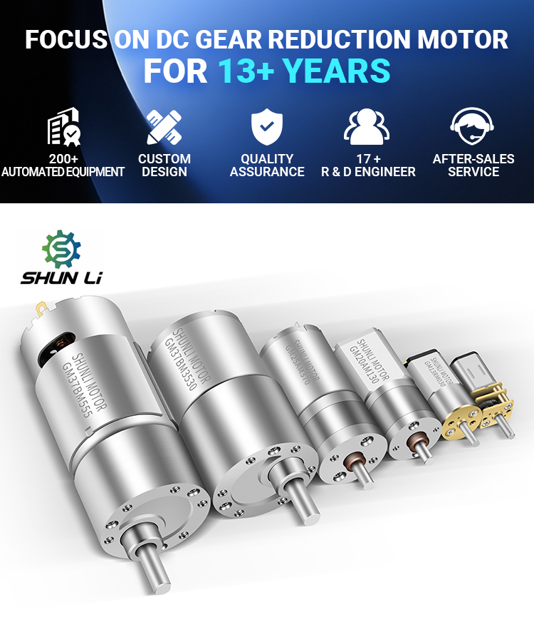 90 Degree Worm Gear Motor 6V 12V DC - D-Shaped Shaft, Drip-Proof
