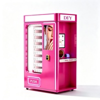 Máquina Expendedora de Impresoras de Uñas de Autoservicio con IA, Pantalla Táctil de 22 Pulgadas, Lector de Tarjetas con Escaneo de Identificación, Equipo de Arte de Uñas DIY para Centros Comerciales