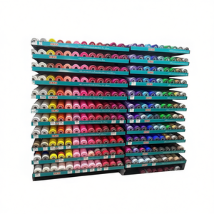 ชั้นวางของหลายชั้นสำหรับจัดเก็บริบบิ้นผ้าซาติน อุปกรณ์งานฝีมือ - Product Image 2