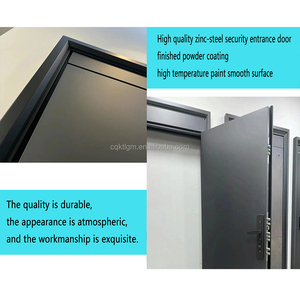 <span class=keywords><strong>Puertas</strong></span> de acero prensadas modernas de alta calidad hechas en China personalizadas <span class=keywords><strong>puertas</strong></span> de búnker de seguridad de acero puerta de acero con llave de Nigeria - Product Image 5