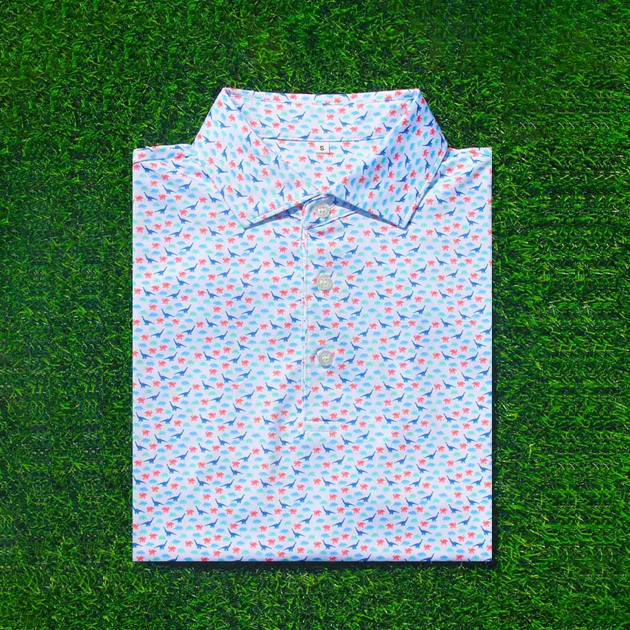 Venta al por mayor de alta calidad Polo camiseta personalizada ajustada sublimación patrones de los hombres llanura ajustada Polo de golf con el logotipo bordado