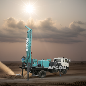 APCOM 600m 450m 350m Truck Mounted Pneumatic Water Well Drilling <strong>Rig</strong> - Product Image 5
