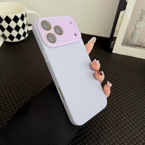 Lente de cámara de cristal de lujo proteger Litchi grano Pu funda de teléfono de cuero para iPhone 17 <span class=keywords><strong>Pro</strong></span> Max 16 con Protector de pantalla - Product Image 1
