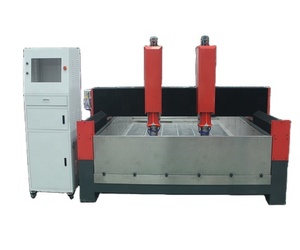 Máquina de grabado de granito de dos husillos Stone 1325 1530 2030 <span class=keywords><strong>Cnc</strong></span> <span class=keywords><strong>Router</strong></span> Machine para mármol 5.5KW - Product Image 1