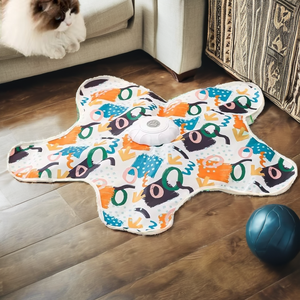 ของเล่นแมวแบบอินเทอร์แอคทีฟ ไม้ล่อแมวขนนกอัตโนมัติ ดีไซน์ซ่อนได้ สำหรับแมวเลี้ยงในบ้าน ร้านขายสัตว์เลี้ยง - Product Image 2