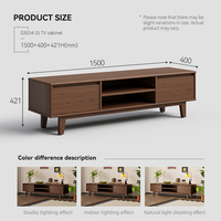 Meuble TV Moderne Simple, Meuble TV de Luxe Italien pour Salon Familial, Meubles de Salon, Armoires de Salon