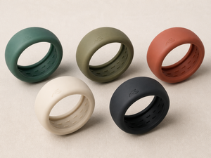 ฝาครอบแหวนซิลิโคนแบบ OEM พร้อมโลโก้สั่งทำ สำหรับแหวน Oura Ring 5/4, Galaxy Ring, RingConn, Ultrahuman, Sage Leaf Icon พร้อมป้ายสลักลาย - Product Image 6