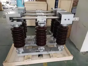 Instalación al aire libre 3 fases 3 polos interruptor de rotura de carga de aire 72.5KV 630A interruptores de porcelana motorizado Ti 3an desconexión rápida 630 - Product Image 4