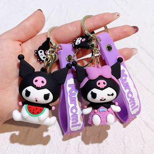 Llaveros de Goma 3D Kawaii de <span class=keywords><strong>Anime</strong></span> y Dibujos Animados de la Serie Sanrio, al por Mayor, en Stock, para Coches, Bolsos, Regalos, Ideales para Niñas - Product Image 3