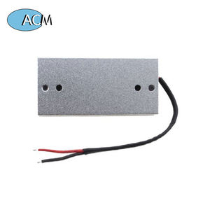 12 वी 60 किलोग्राम इलेक्ट्रॉनिक विद्युत चुंबकीय लॉक, सुरक्षित रूप से 60 किलोग्राम भार धारण करने वाले बल विद्युत चुम्बकीय लॉक - Product Image 3