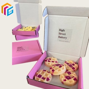 Caja de Embalaje de Cartón Plegable Personalizada para Pasteles, Galletas, Brownies, Donuts - Product Image 4