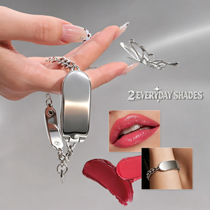 Bracelet <b>Lip</b> Link 2 in 1 <b>Lip</b> Gloss Palette Mineral <b>Cream</b> Hydrating Lasting Mirror Finish Portable Vegan <b>Lip</b> Balm Custom Logo - Product Image 2