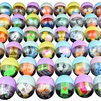 Machine à billes Gashapon en plastique modèle Six Macaron, à deux yuans, boîte mystère, petits jouets Pat-and-Win pour tout-petits et enfants, directement de l'usine