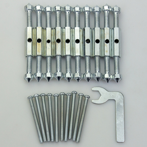 صندوق إصلاح قاعدة المفتاح الكهربائي العالمي نوع 86/118 مع براغي ومفاتيح ربط، صندوق إصلاح معدني متعدد الوظائف - Product Image 3