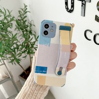 Étui de téléphone portable de bracelet de sublimation anti-chute de luxe d'approvisionnement d'usine pour iPhone 11 16 17 Pro Max protecteur de protection