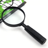 ZKJ High Definition Handheld Portable Magnifier for Elderly Reading Newspaper Students Observe Outdoor Exploration