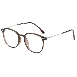 Nueva montura redonda para gafas Tr90 31110, montura completa, lentes de PC unisex con protección UV para visión cercana, diseño geométrico, origen Taizhou - Product Image 3