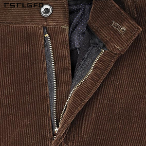 Custom High Quality Vintage <strong>Classic</strong> <strong>Men's</strong> <strong>Corduroy</strong> <strong>Trousers</strong> 100% Organic Cotton Straight Luxury Casual <strong>Corduroy</strong> Pants for <strong>Men</strong> - Product Image 6