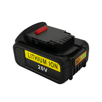 Baterai Pengganti Lithium Ion Isi Ulang 4.0Ah untuk Dewalt 20V Max Dcb200 Dcb204 Dcb205 Dcb206 Baterai Alat Listrik Tanpa Kabel