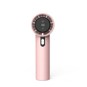 Ventilateur USB portable rechargeable rose sans pales, moteur DC, longue autonomie pour la maison, le bureau et les voyages - Product Image 2