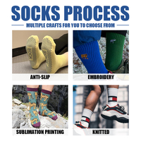 Fabricants de chaussettes de sport personnalisées avec logo, épaisses, respirantes, douces, en coton biologique, unisexes, logo personnalisé, chaussettes de sport à logo personnalisé/design gratuit