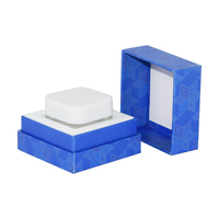 Boîte Cadeau de Luxe pour Pot de Concentré 1g 3g 5g 9g, Emballage en Papier avec Support en Mousse, Boîte d'Emballage pour Crème Visage avec Couvercle et Base