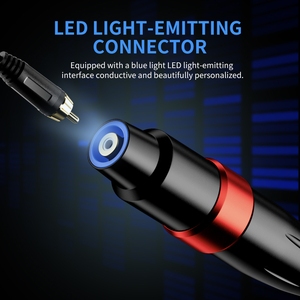เครื่องสักไร้สาย Pro Aluminum รุ่น Lining Shading PMU กำลังแรง ทนทาน ผลิตจากอะลูมิเนียม สำหรับสักลายแบบไร้สายในสตูดิโอ - Product Image 3