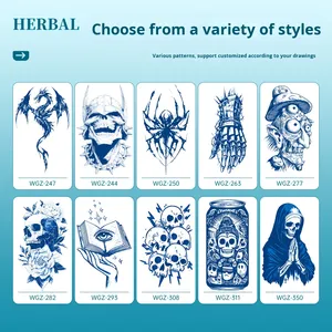 Tatuaggio Temporaneo a Base di Erbe, Semi-Permanente, Impermeabile, Non Ingiallente, Realistico per Braccio - Product Image 5