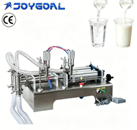 Machine de remplissage de liquides pneumatique semi-automatique de haute précision, pour contenants en plastique de haute précision, facile à utiliser