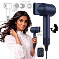 Sèche-cheveux électrique à ions négatifs OEM Multi Hair Styler 1600W avec moteur sans balais haute vitesse
