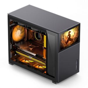 Venta caliente Computadora Jonsbo D31 <span class=keywords><strong>MESH</strong></span> con versión de pantalla Negro RGB Middle Tower <span class=keywords><strong>Case</strong></span> PC Gaming <span class=keywords><strong>CASE</strong></span> - Product Image 1