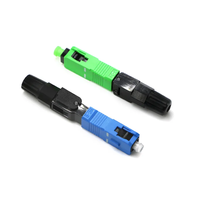 FTTH FTTx Telecom Connecteur Rapide SC LC FC APC UPC Fibre Optique Utilisé pour Réseau Fibre Monomode Simplex