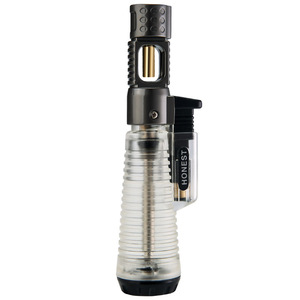 JOFI Direct Fire Lighter Metal Transparent <b>Gas</b> for Windproof Multi Functional Refillable Cigar Accessories - Product Image 1