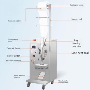 Machine de remplissage de liquides pour petits sachets, eau, lait, jus, machine de remplissage et d'emballage de sachets liquides - Product Image 4