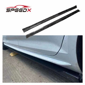 Pour <span class=keywords><strong>Audi</strong></span> <span class=keywords><strong>A5</strong></span> S5 B9.5 B10 jupe latérale en Fiber de carbone Kit de carrosserie <span class=keywords><strong>A5</strong></span> S5 2020 + jupe latérale en Fiber de carbone - Product Image 1