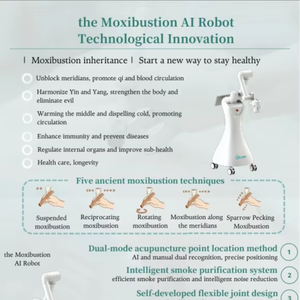 Máquina de Fisioterapia y Moxibustión de Última Generación con Robot de Tecnología Avanzada para Relajación Corporal y Tratamiento Físico - Product Image 1