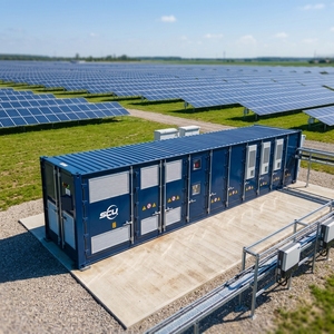 สถานีพลังงานสำรอง BESS ขนาด 2.4mWh 380/400V สำหรับเชิงพาณิชย์ มาตรฐาน IP54 แบบ All-in-One ใช้งานได้ทั้งแบบ On Grid และ Off Grid สำหรับขายพลังงาน ได้รับการรับรองมาตรฐาน CE - Product Image 1
