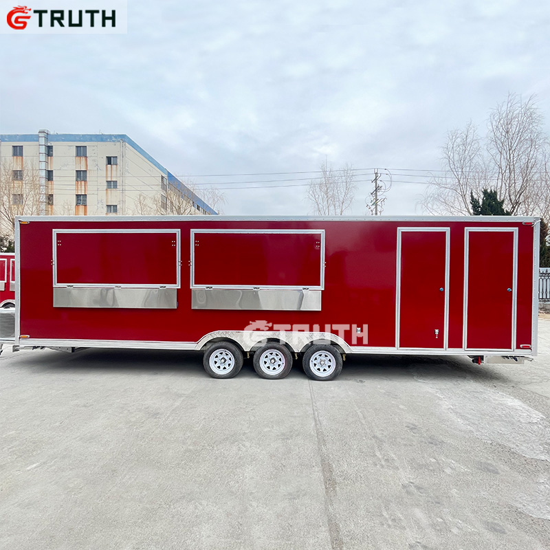 Chicken Grill Food Vans Customized Mobile Catering Solutions