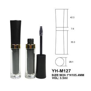 Botella de tubo para máscara de pestañas, tubo vacío de doble capa, redondo, respetuoso con el medio ambiente, 8ml - Product Image 3