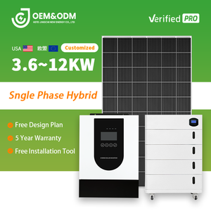 Biến tần năng lượng mặt trời lai tích hợp tất cả trong một hệ thống, công suất mạnh mẽ, một pha, OEM JCVOLT 2025, bán buôn, năng lượng sạch - Product Image 5