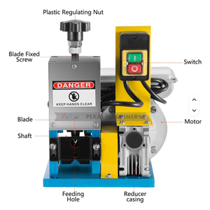 Maggie Low Price Automatic Electric Wire Stripping Machine 1.5mm-25mm 110V/220V 10-325M/MIN Cutting <strong>Cable</strong> Stripper - Product Image 5