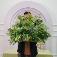 DKB Vente en gros de fleurs réalistes, plantes bonsaï, boules de fleurs artificielles, centres de table pour la décoration de mariage en intérieur