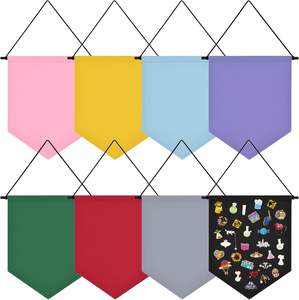 एनमेल पिन डिस्प्ले बैनर कैनवास हैंगर कई आकार बैज डिस्प्ले ब्रोच पेनाट या नेशनल पार्क पैच आयोजक - Product Image 5