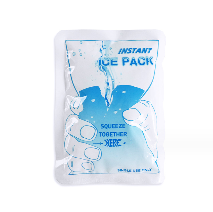 SJ Custom CE Qualified Medical First Aid Non Toxic Disposable Cold Packs Compress Wraps Instant Ice Pack