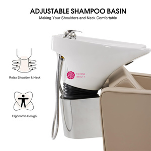 Yicheng Beauty Friseurstuhl Haarwaschstation Shampoo-Stuhl mit Keramik-Shampoo-Becken in Hoher Qualität - Product Image 5